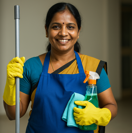 Cover Image for From First Shift to Head Housekeeper: Cleaning & Housekeeping Careers on Naukri