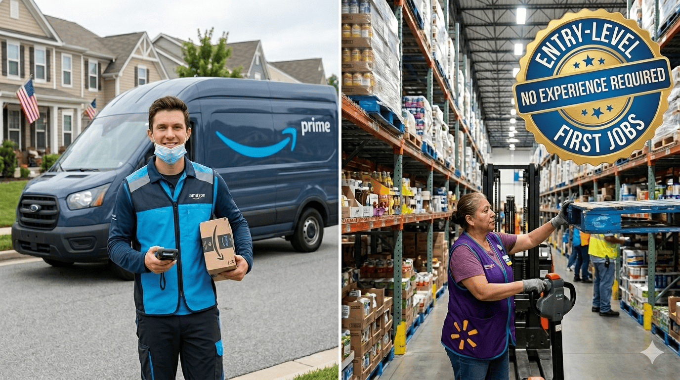 Cover Image for Hiring Now: Amazon and Walmart Jobs Explained