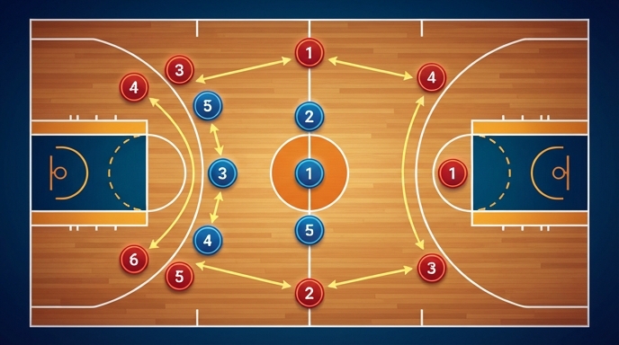 Cover Image for Zone Defense Explained: A Simple Guide to Basketball’s Team Strategy