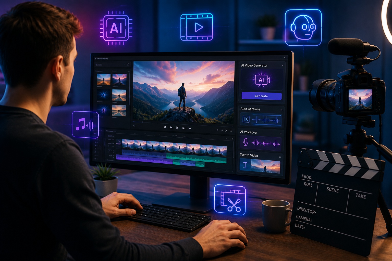 Cover Image for Learn How to Create Professional Videos with AI