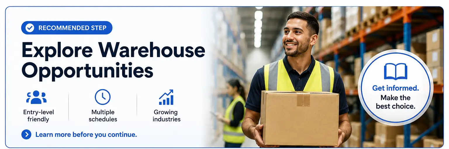 Cover Image for Warehouse Roles in Canada: What Applicants Commonly Review