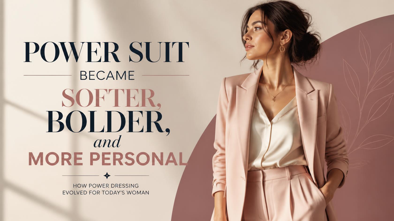 Cover Image for Updated Women’s Tailoring in 2026: How the Power Suit Became Softer, Bolder, and More Personal