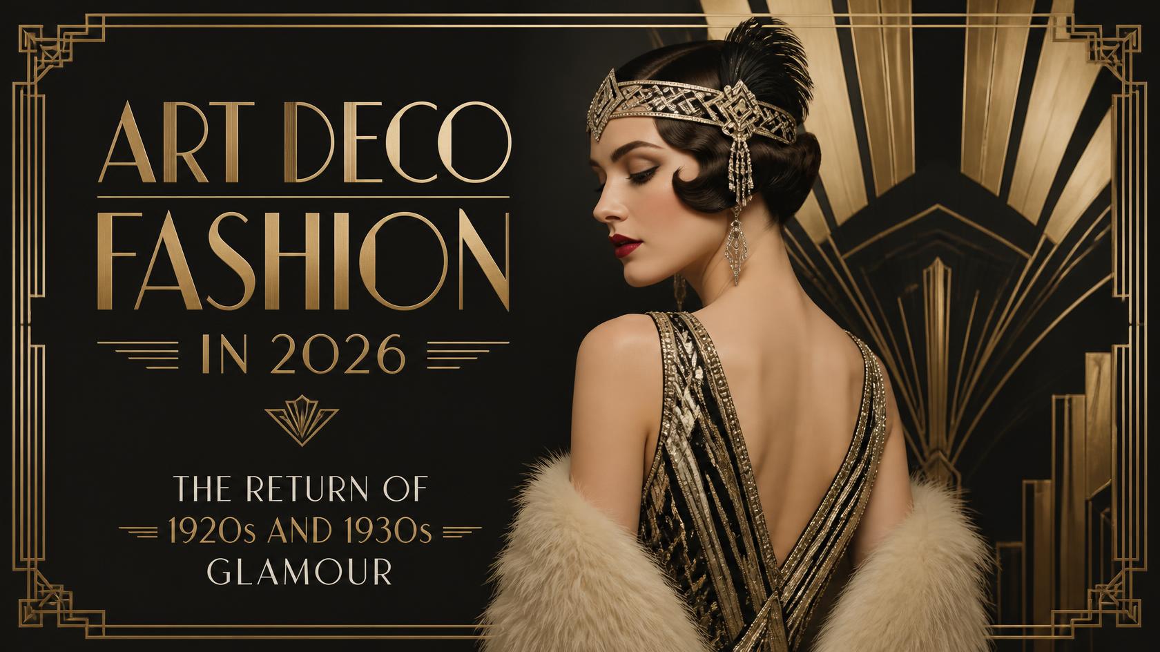 Cover Image for Art Deco Fashion in 2026: The Return of 1920s and 1930s Glamour