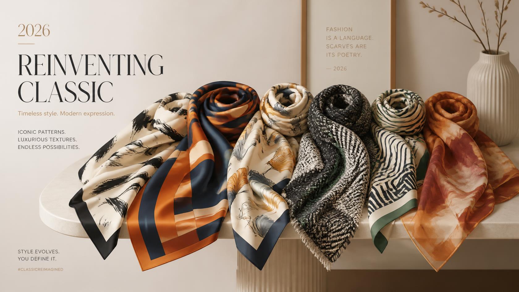 Cover Image for Scarves as Statement Pieces: How the Classic Accessory Is Being Reinvented in 2026